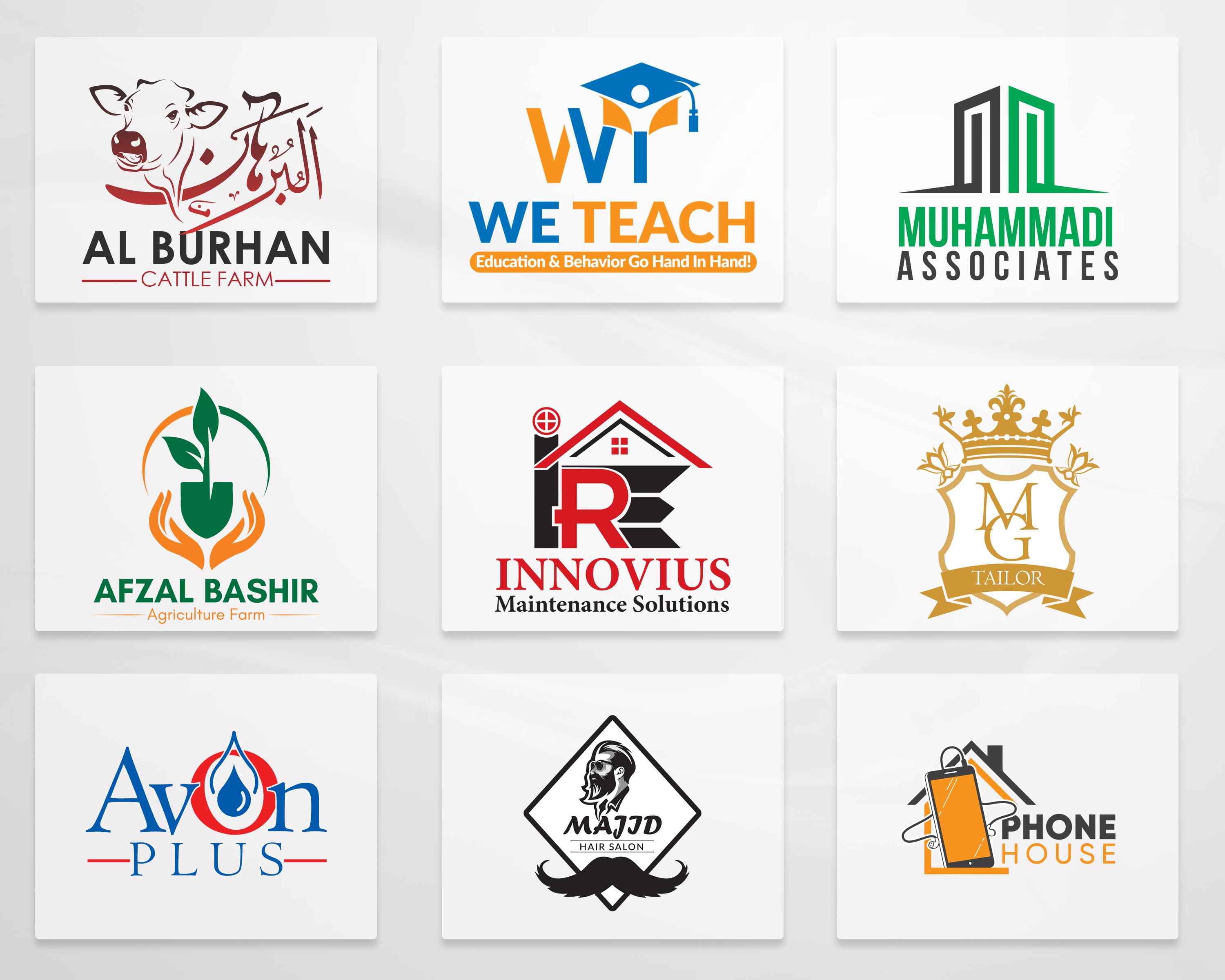 Modern logo design Sweden creative branding example 2026