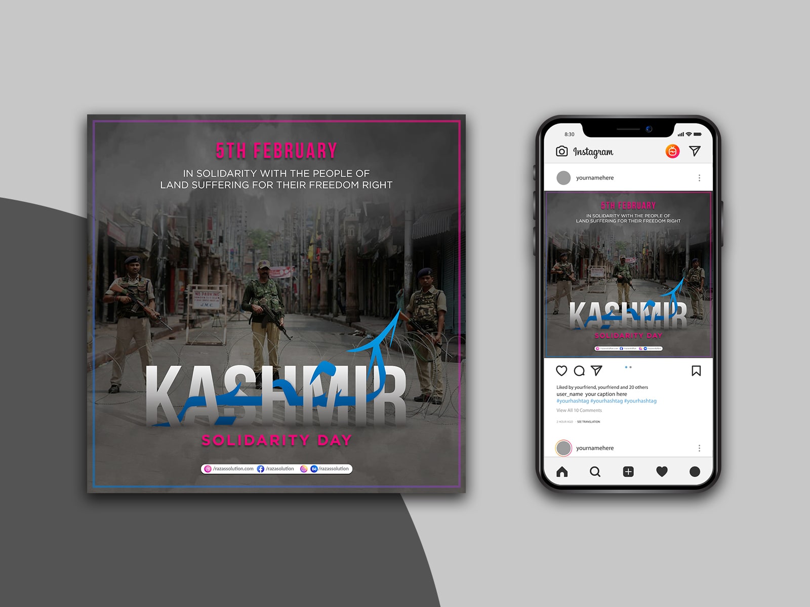 Facebook Instagram Post Design Services Sweden