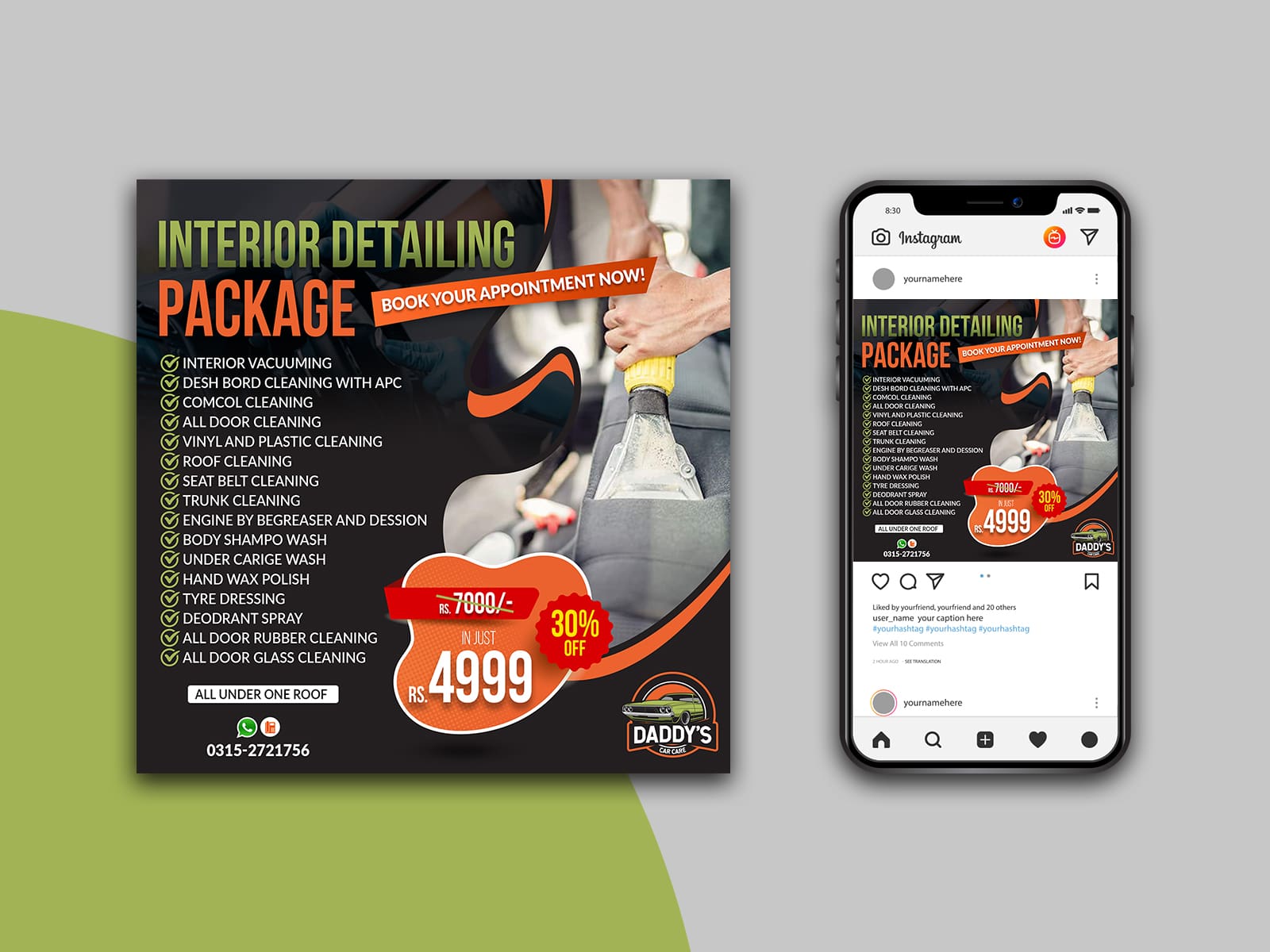 Business Social Media Advertising Post Sweden