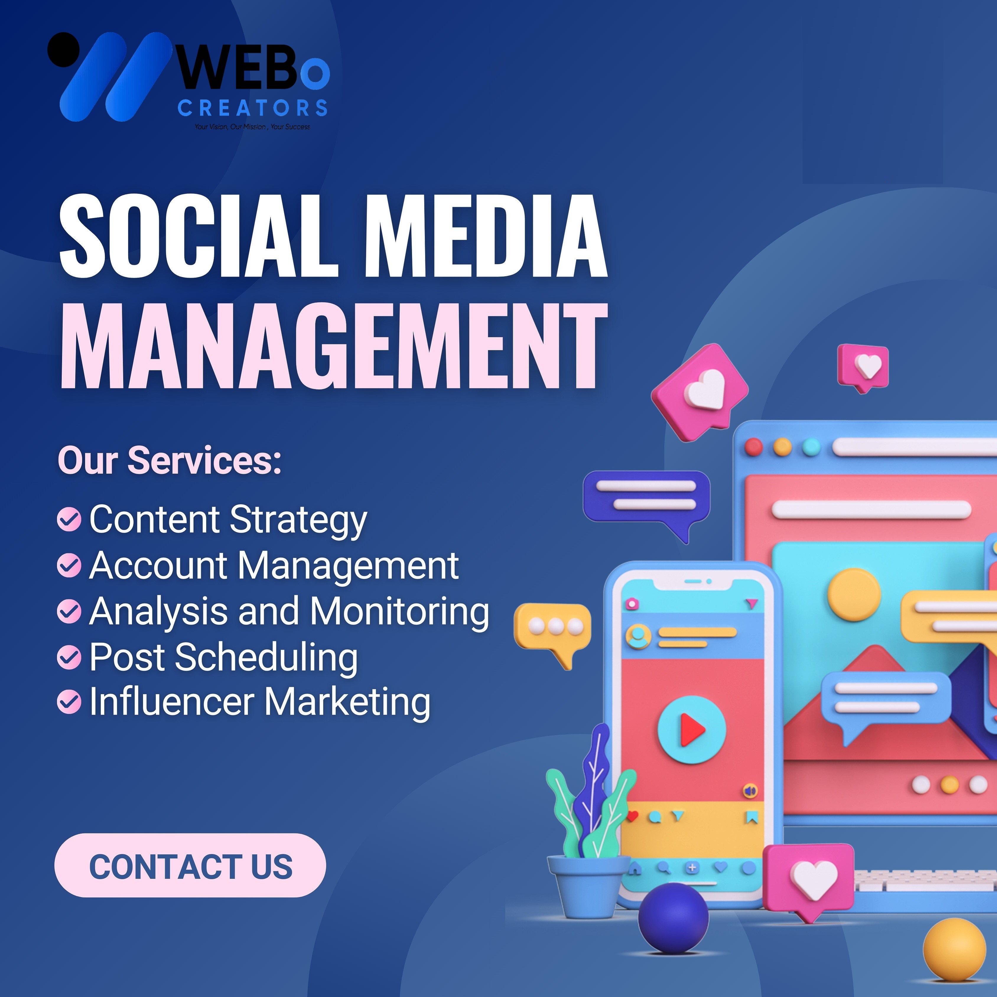 Social Media Account Management Services in Sweden | Facebook Instagram Marketing