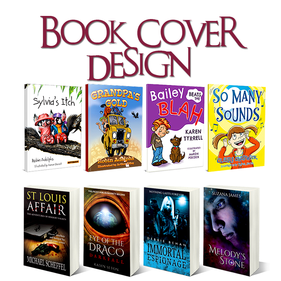 Modern 2026 Book Cover Design Agency in Sweden for self publishing authors