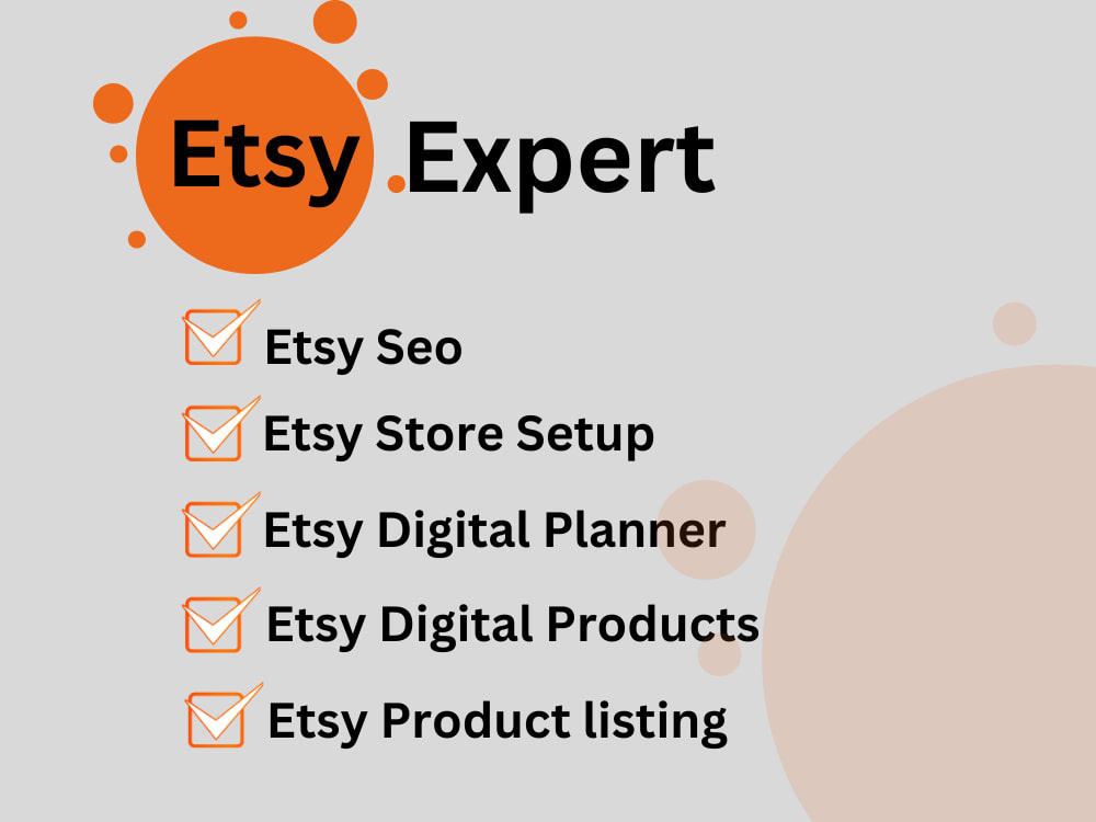 Etsy Shop Setup Service | Branding, SEO, Banner Design, Product Listings in Sweden