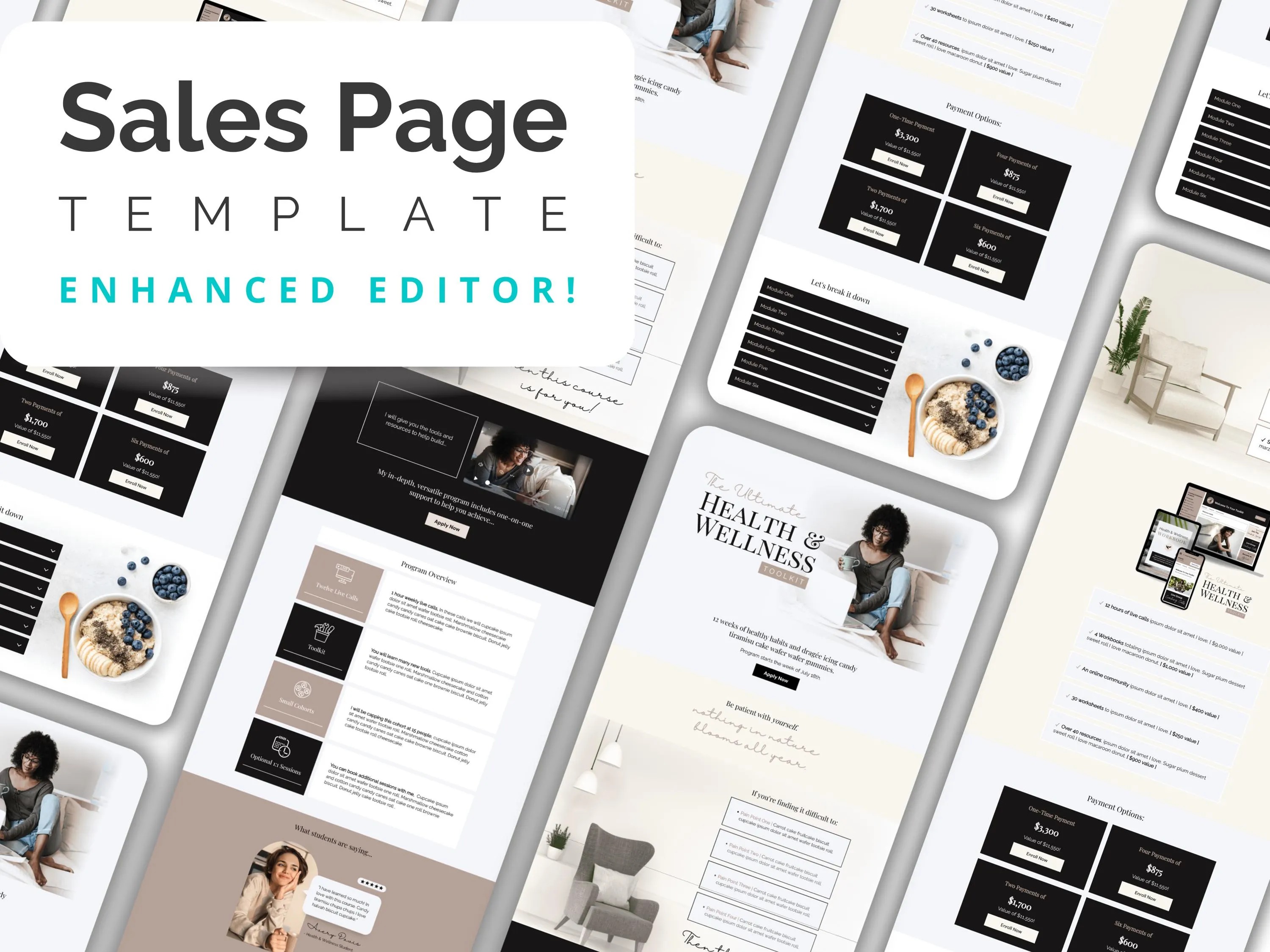 Sales Page Designs Agency in Sweden | Sales Page Design Ideas, Images & Inspiration in 2026
