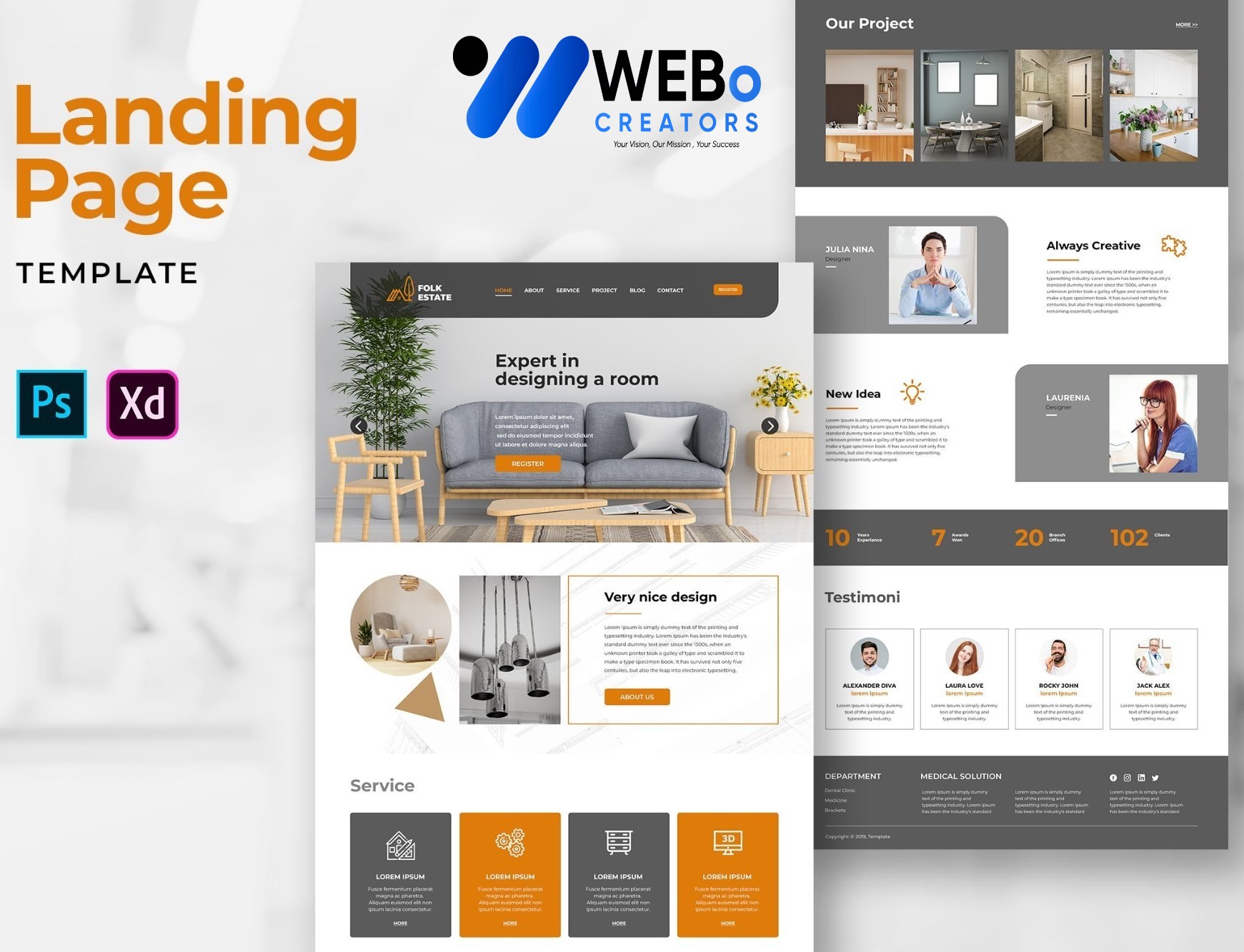 Creative Landing Page Designs, Themes, Graphic Elements for Sweden Businesses 2026