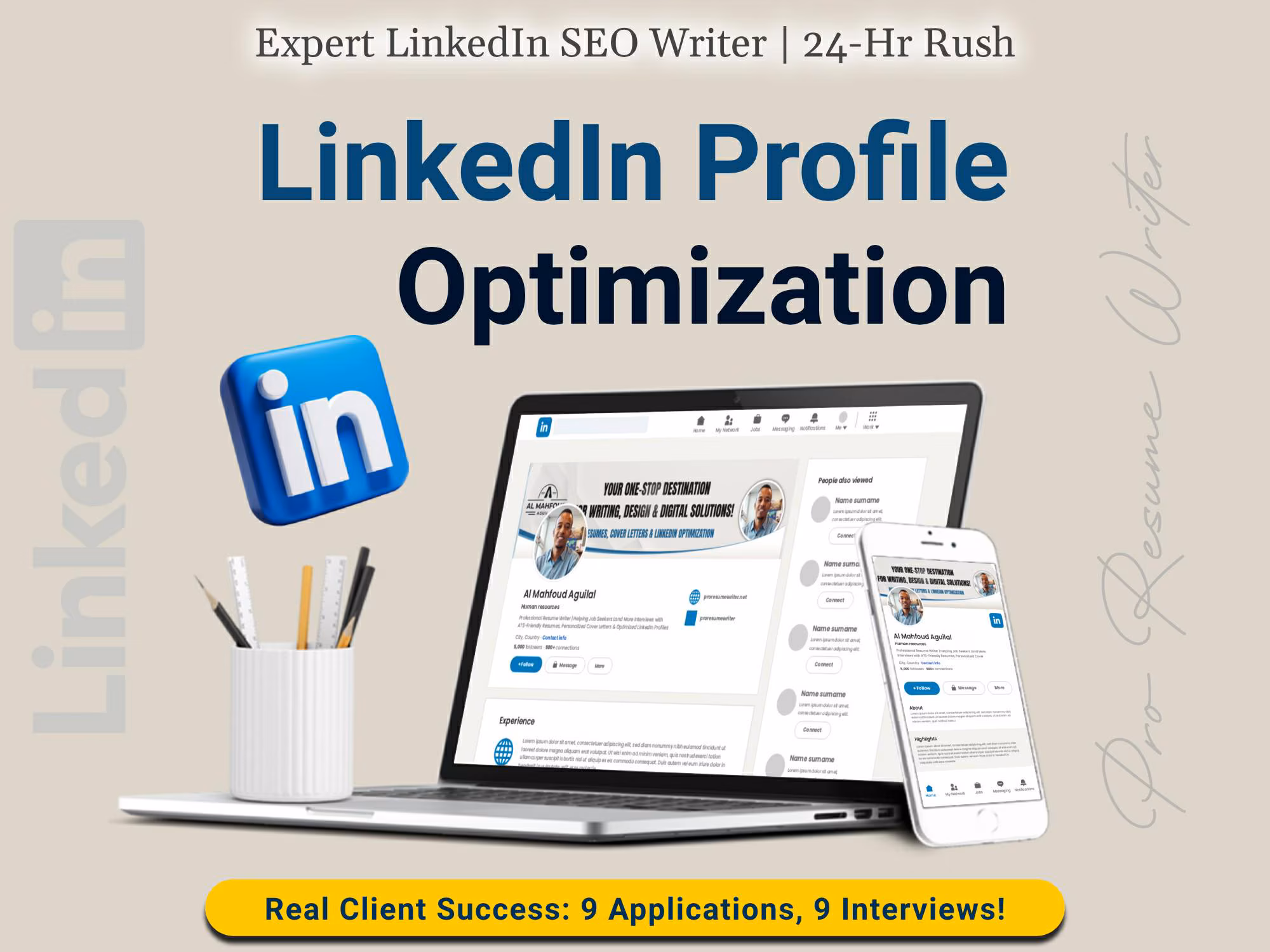 Profile Optimization & Enhancement LinkedIn Profile Building & Writing Services in Sweden 2026