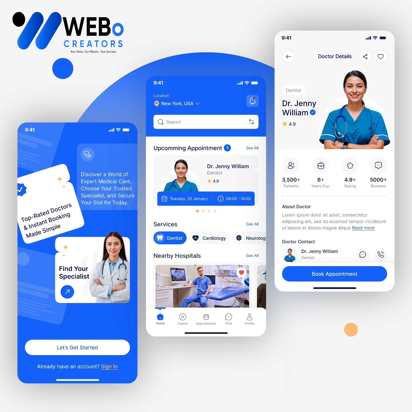 iOS App UI/UX Design | Custom iPhone & iPad Interface Design Sweden 2026 - Mobile App Design
